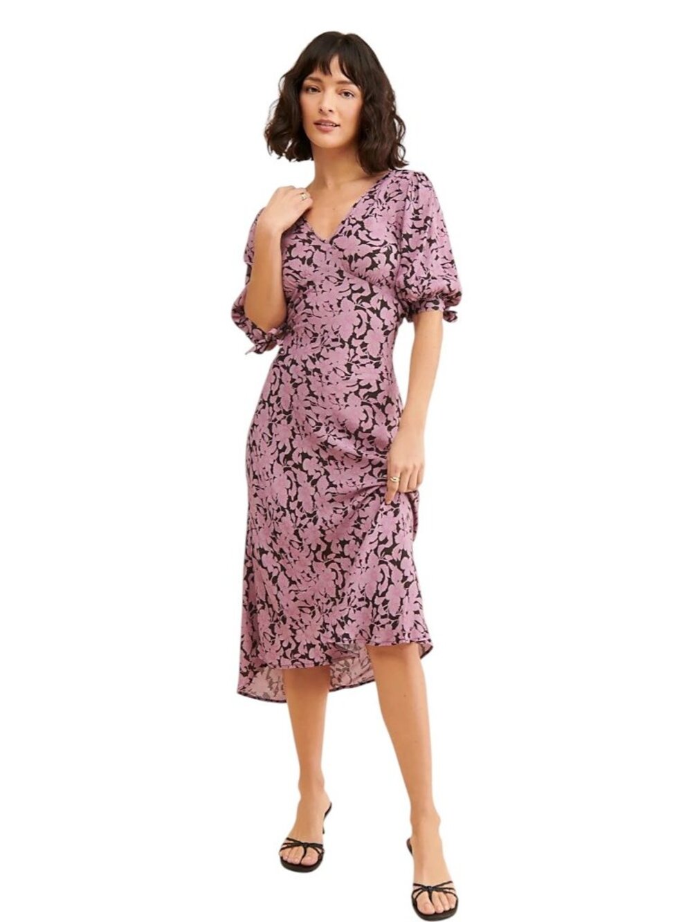 Free People Rollas Sophie Dress Pink Size L NWT Sold Out Boho Spring Cottagecore